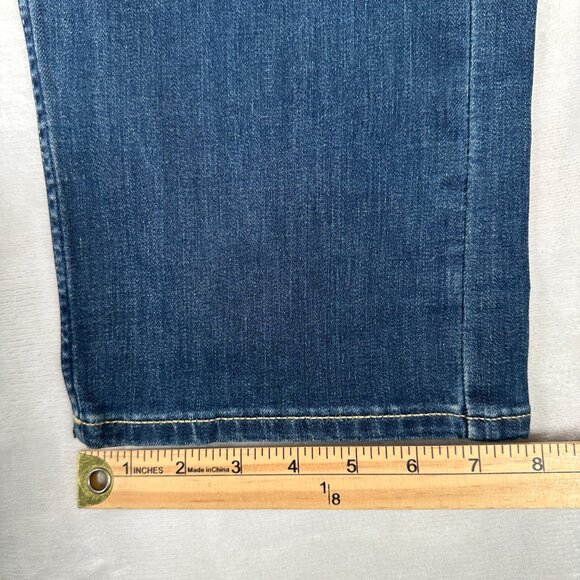 Calvin Klein Jeans Men Size W38 L34 Slim Straight Fit Blue Ashton Cotton Blend - Picture 3 of 13